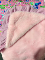 Pre-Order: Exclusive Princess Print Plush Blanket w/ Ruffles (50x60)