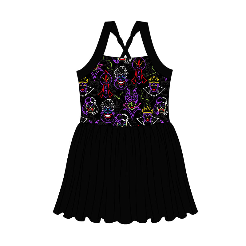 Pre-Order: Womens Villains Athletic Dress